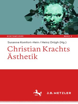 cover image of Christian Krachts Ästhetik